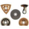Lame de scie oscillante multitool 5pcs pour Fein Bosch Multimaster