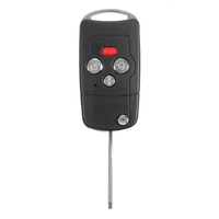 Lame uncut clé à distance fois le cas 4 bouton bascule shell clé pour toyota camry