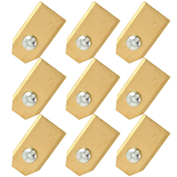 Lames de tondeuse de rechange de coupeur de rechange de 9pcs 0.6mm avec des vis pour la tondeuse de robot de Husqvarna