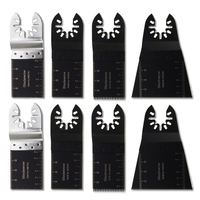 Lames Multitool 8pcs Set Lame de Scie Multitool Oscillante pour Dewalt Stanley Worx F30 Erbauer