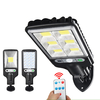Lampadaire solaire de sécurité de jardin extérieur de capteur de mouvement de lumière murale LED IP65