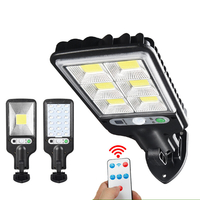 Lampadaire solaire de sécurité de jardin extérieur de capteur de mouvement de lumière murale LED IP65