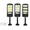 Lampadaire solaire extérieur PIR Capteur Motion LED Lampe COB Télécommande