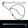 Lampe bleue glacée de barre de bande lumineuse datmosphère de voiture décorative pour Toyota Camry