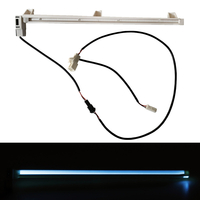 Lampe bleue glacée de barre de bande lumineuse datmosphère de voiture décorative pour Toyota Camry