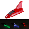 Lampe dantenne de toit de voiture à énergie solaire universelle 8 modes 11 modes avec voyant clignotant 12V rouge /