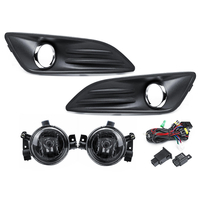 Lampe dantibrouillard de pare-chocs avant de voiture avec des couvertures de câblage pour Gué Fiesta 2013-2017