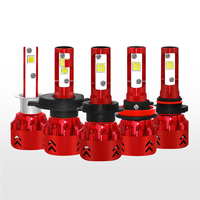 Lampe de brouillard dampoule de phare de la voiture LED de 60W 9600LM H1 H4 H7 H11 9005 9006 IP68 9V-30V 6000K