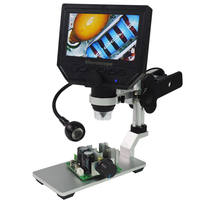Lampe de bureau universelle Lampe de table Lampe à bras flexible pour microscope numérique G600
