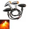 Lampe de clignotant de clignotant de balle de moto pour le hachoir Harley