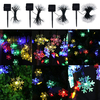 Lampe de décoration de fête extérieure de jardin de Noël