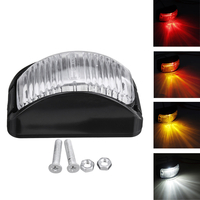 Lampe de dégagement de feu de position latérale à LED 12V 24V pour caravane de remorque de camion