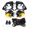 Lampe de feux de brouillard pare-chocs avant de voiture avec H11 paire de kit de commutateur dampoule pour Toyota C