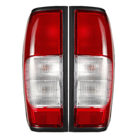 Lampe de frein arrière gauche / droite de voiture avec ampoule pour camionnette Nissan Navara D22 D23 1998-2004