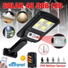 Lampe de mur de rue imperméable extérieure du capteur de mouvement de lumière solaire de lÉPI 48LED IP65 avec / san