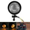Lampe de phare vintage rétro moto universelle 4 "pour Yamaha pour Honda
