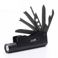 Lampe de poche noire multifonctionnelle à 3 modes