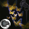 Lampe de projecteur de lumière papillon étanche LED Colorful pour le festival de Noël 110-220V