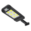 Lampe de route de sécurité de zone à distance de capteur de mouvement de réverbère solaire 120COB IP65
