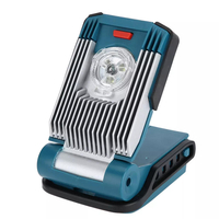 Lampe de travail LED de construction pour DeWalt Makita pour Milwaukee pour Bosch 18V 20V Li-ion Batterie Kit douti