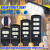 Lampe murale dextérieur à capteur de mouvement infrarouge pour réverbère à énergie solaire 80/160/240/320 LED
