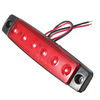 Lampe témoin de marqueur latéral de remorque de bus de camion 12V 6LED