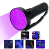 Lampe torche UV 10W 100 LED 395nm Détecteur de lampe torche UV LED pour chien Cat urine tache lit Bugs Scorpions