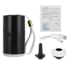 Lampe de camping de pompe électrique de gonfleur dair de 3KPa 2in 1 1400mAH avec des becs