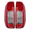 Lampe de frein de feu arrière avec faisceau de câbles sans ampoule gauche / droite pour Nissan Navara D40 2005-2015