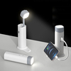 Lampee de poche 4 en 1 5500K + Lampee de table pliable + Banque dalimentation + Support de téléphone 1200mAh Charge