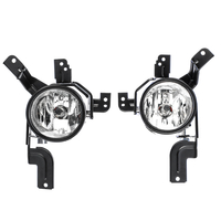 Lampes de feux de brouillard avant gauche / droite de voiture avec ampoule halogène H11 pour Honda CR-V CRV 2007-2009