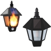 Lampes solaires flamme solaire scintillant danse applique murale extérieure étanche LED paysage solaire décoration éclai