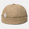 Landlord Cap Dome Casquette Sailor Cap Street Trends Melon Brimless Hats Skull Caps