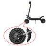 LANGFEITE T8 11 pouces Scooter électrique pliant Brushless Hub Motor Anti-Skid Front Wheel Tire Set