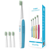 Langtien-Z09 brosse à dents électrique sonique ultrasonique brosse à dents rechargeable têtes de soins dentaires 2 minut