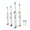 Langtien LT-Z18 Brosse à dents électrique sonique à ultrasons avec 4 têtes de brosse de rechange