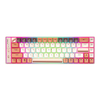 LANGTU L10 Clavier Mécanique 69 Touches PBT Keycaps Triple Mode Bluetooth 5.0 + 2.4G Sans Fil + Type-C Programmation Mac