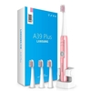Lansung A39Plus Brosse à dents électrique à ultrasons Smart Sonic Brush Blanchiment des dents Vibrateur Chargeur sans fi