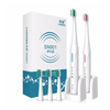LANSUNG SN901 Brosse à dents électrique ultrasonique avec 4 têtes de rechange Brosse à dents électronique