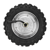 LAOTIE 48V 500W Moteur 10 Pouces Scooter Électrique Hub Moteur Avant/Arrière Moteur Brushless avec Vide Pneus Tout-Terra