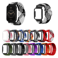 Élastique tissé Nylon bracelet de remplacement montre intelligente Bande housse de montre pour Xiaomi Mi Bande 7 Pro