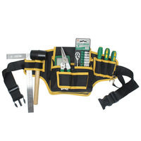 Électricien toile sac à outils ceinture de sécurité sac de taille ceinture pochette organisateur réparation outil sac de