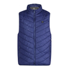 Électrique Batterie USB gilet chauffant gilet extérieur sans manches manteaux veste chauffe-corps bleu