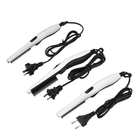 Électrique Cheveux Styler Bigoudi Multifonctionnel Ion Négatif Chauffage Barbe Styler Lisseur Cheveux Peigne