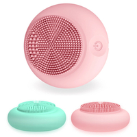 Électrique Mini Nettoyant Pour Le Visage Brosse Étanche Nettoyant Pour Le Visage Silicone Deep Pore Dispositif De Nettoy