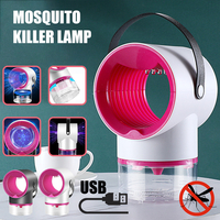 Électrique USB Fly Zapper Mosquitoes Killer Bug Insect Pest LED Lampe UV Contrôle des pièges