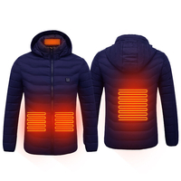 Électrique USB Intelligent Chauffé Dos Abdomen Cou Col Vertébral Colonne Vertébrale À Capuche Veste Dhiver Moto Ski