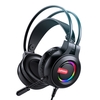 Lenovo G80 Casque filaire lumineux RGB 3, 5 mm + USB USB 7.1 canaux Casque de jeu professionnel Casque filaire avec micro