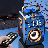 Lenovo L033 bluetooth haut-parleur réveil affichage numérique DSP 5.0 3D son basse caisson de basses FM Radio horloge ba