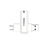 Lenovo ThinkPlus TPCU301plus Type-C USB3.0 Flash Drive Dual Metal Port Rotation à 360° Résistance à la chaleur Puce OTG